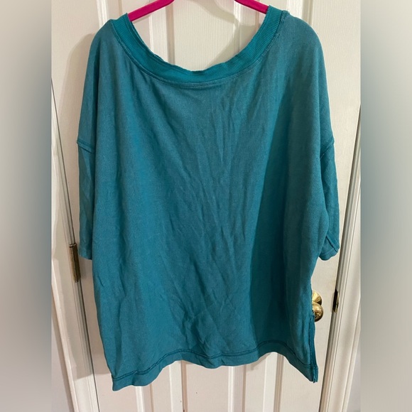 NWT FP Movement Surfs Up Teal Tshirt Size M - Picture 2 of 4